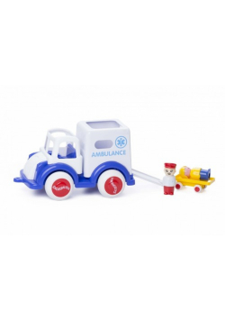 Furgonetka ambulans z figurkami