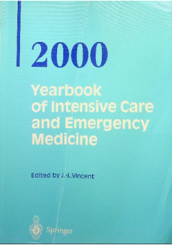 2000 Yearbook of Intensive Care and Emergency Medicine