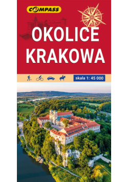 Okolice Krakowa Mapa turystyczna 1:45 000