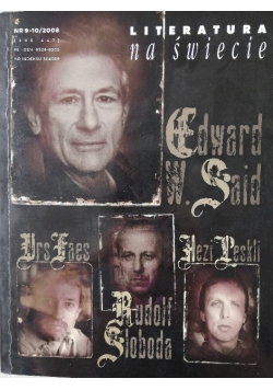 Literatura na świecie nr 9 i 10