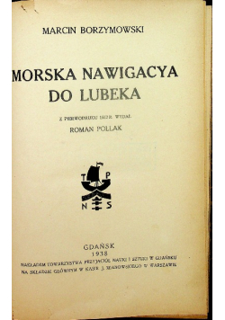 Morska nawigacya do lubeka