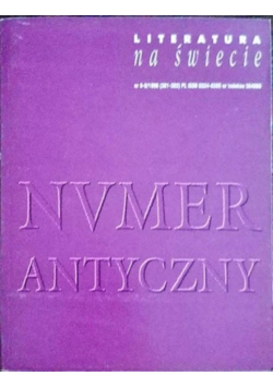 Literatura na świecie 8 - 9 1996