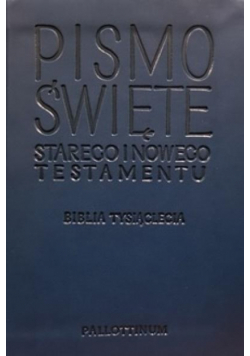 Biblia Tysiąclecia - Travel granat