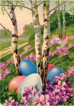 Karnet ST351 B6 + koperta Jajka Wielkanoc