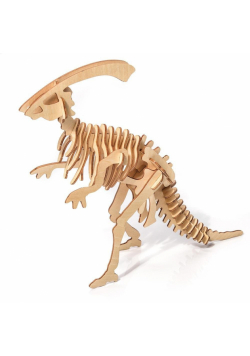 Puzzle drewniane Model 3D Parazaur