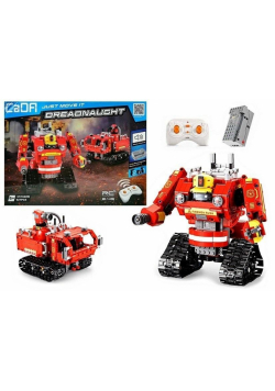 Robot z klocków zdalnie sterowany
