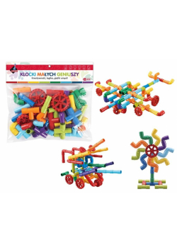 Klocki - puzzle 44 elementy