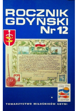 Rocznik Gdyński Nr 12