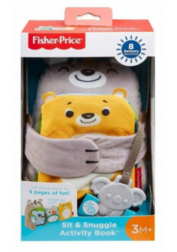 Fisher Price Książeczka aktywizyjąca zwierzątka