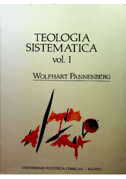 Teologia sistematica vol I wolfhart pannenberg