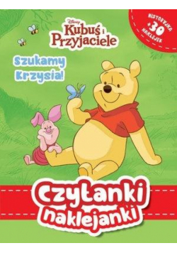 Czytanki naklejanki. Szukamy Krzysia!