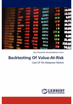Backtesting Of Value-At-Risk