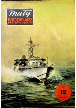Mały modelarz numer 12 1981