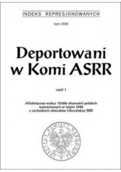 Deportowani w Komi ASRR część 1