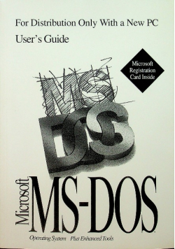 Users Guide microsoft MS DOS