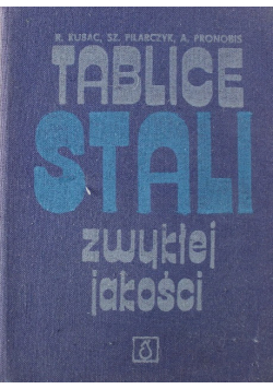 Tablice stali zwykłej jakości