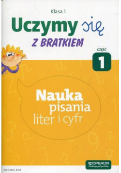 Uczymy się z Bratkiem 1 Nauka pisania liter...cz.1