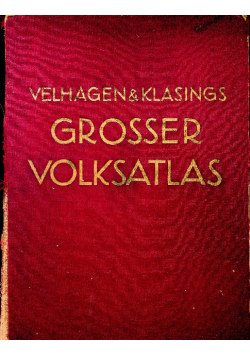 Grosser Volksatlas 1941 r.