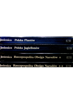 Rzeczpospolita Obojga Narodów Tom I i II / Polska piastów/ Polska Jagiellonów