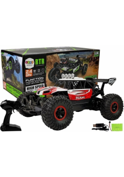 Wyścigówka Off-Road zdalnie sterowane czerwona