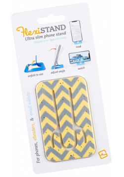 FlexiStand podstawka pod telefon - Yellow Chevron