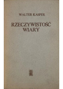 Rzeczywistość wiary