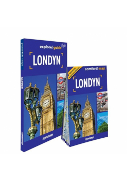 Londyn light: przewodnik + mapa