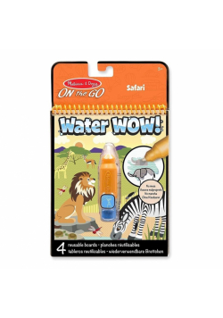 Kolorowanka wodna Safari