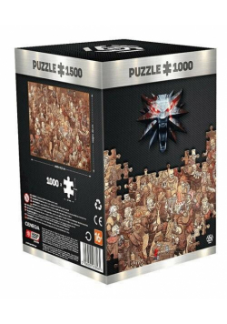Puzzle 1000 The Witcher (Wiedźmin): Birthday