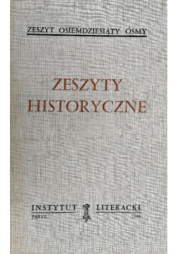 Zeszyty historyczne Zeszyt 88