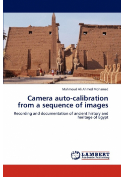 Camera auto-calibration from a sequence of images