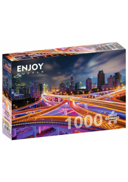 Puzzle 1000 Szanghaj nocą/Chiny