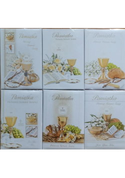 Książeczka brokat A5 Komunia MIX