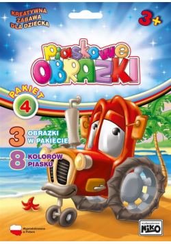 Piaskowe obrazki pakiet 4