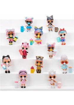 LOL Surprise Glitter Color Change Doll (18szt)