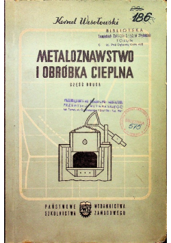 Materiałoznawstwo i obróbka cieplna część  2