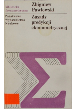 Zasady predykcji ekonometrycznej