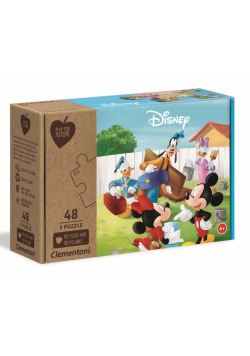 Puzzle 3x48 Play For Future Mickey Mouse