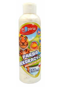 Farba dekoracyjna metaliczna perłowa 250ml