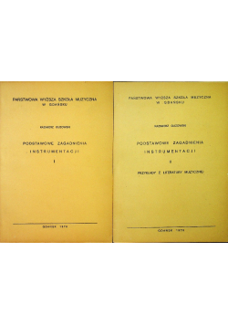 Podstawowe zagadnienia instrumentacji Tom I i II