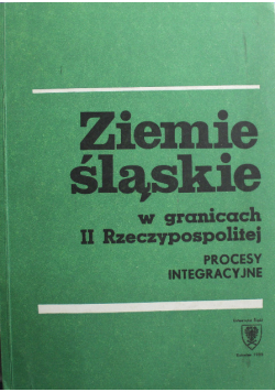 Ziemie śląskie w granicach II Rzeczypospolitej