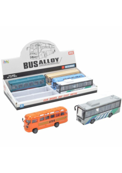 Autobus metalowy 17cm MIX