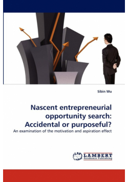 Nascent entrepreneurial opportunity search