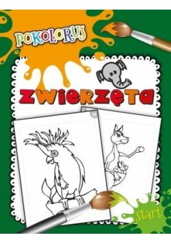 Zwierzęta. Pokoloruj