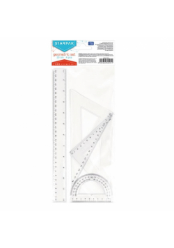 Zestaw geometryczny 4 elementy 30cm