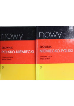 Nowy słownik niemiecko polski /  polsko niemiecki