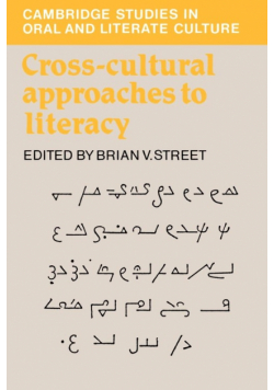 Cross-Cultural Approaches to Literacy