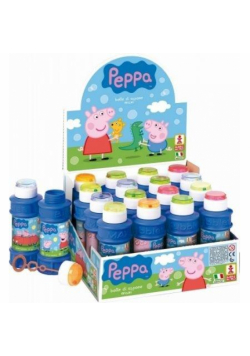 Bańki mydlane 175ml Świnka Peppa (16szt)