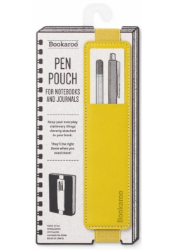 Bookaroo Pen Pouch - uchwyt na długopis Chartreuse