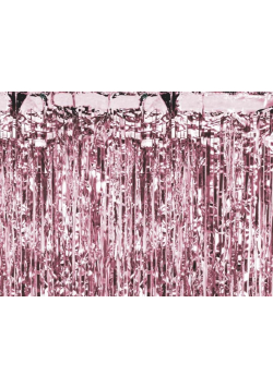 Kurtyna Party różowe złoto 90x250cm